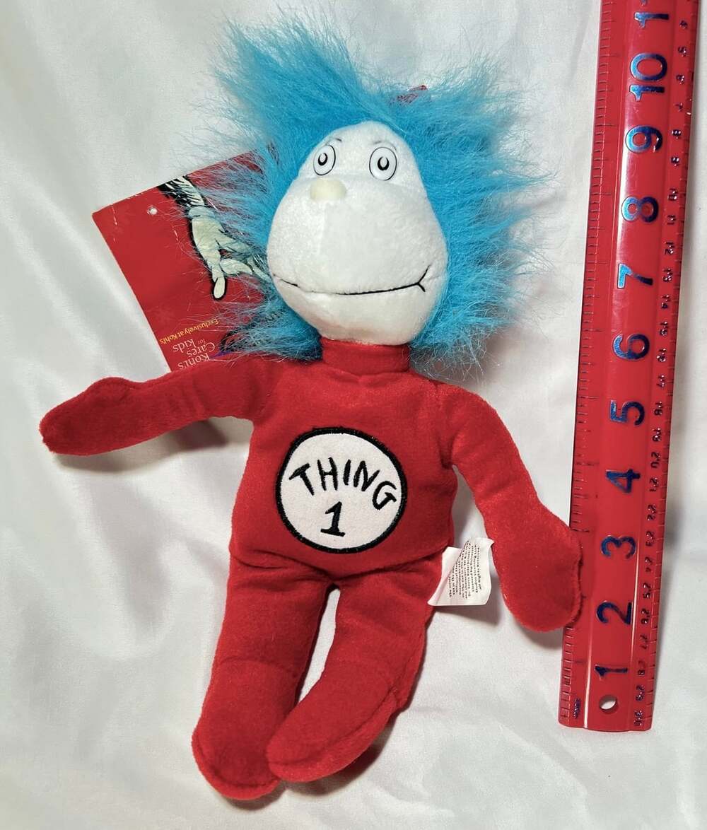 Dr.Sues Thing One Plush from The Cat in The Hat movie